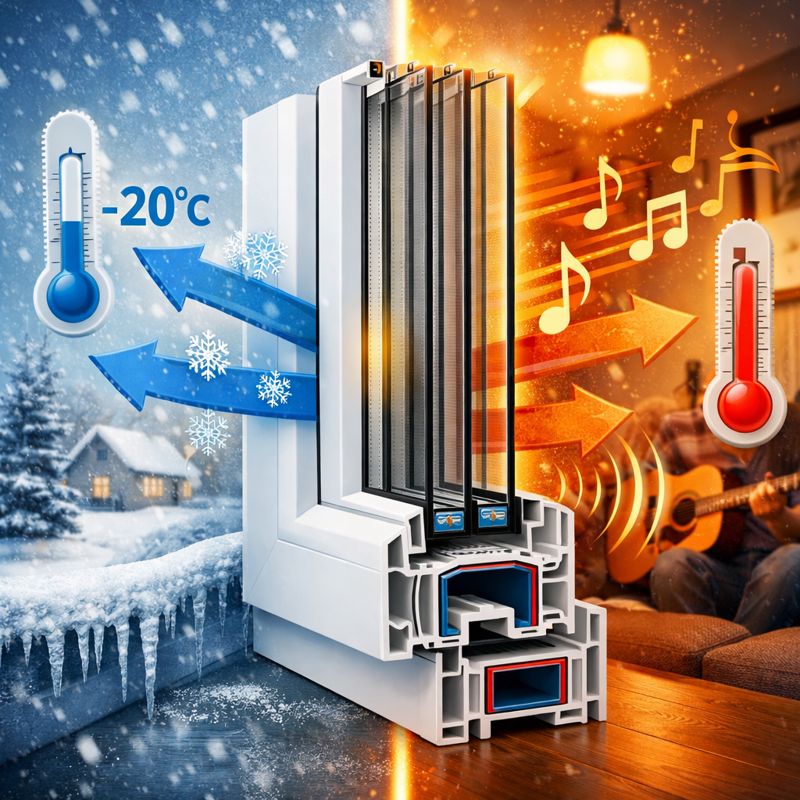 Izolacja termiczna okien